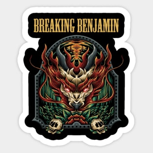 BREAKING BENJAMIN BAND Sticker